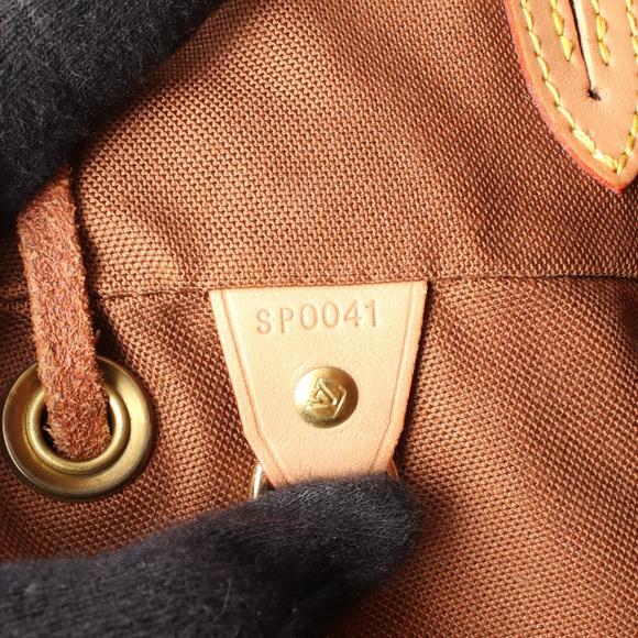 Louis Vuitton Monogram Brown Rucksack Leather Montsouris - Picture 5 of 7